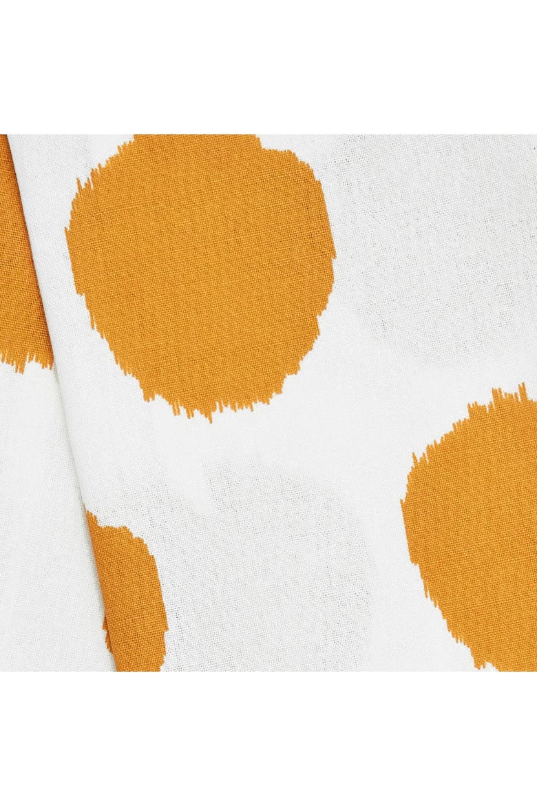 Ochre Dot Towel, Alternate, color, Yellow