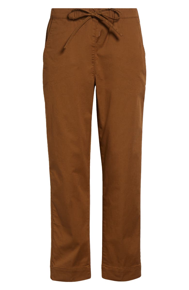 MM by Max Mara Mara Tie Waist Pants, Alternate, color, Tobacco