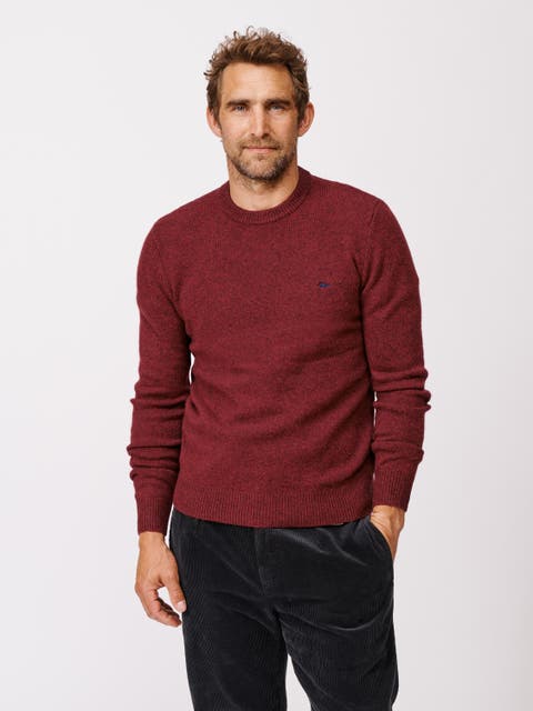 Phillips Lambswool Crew Neck Sweater