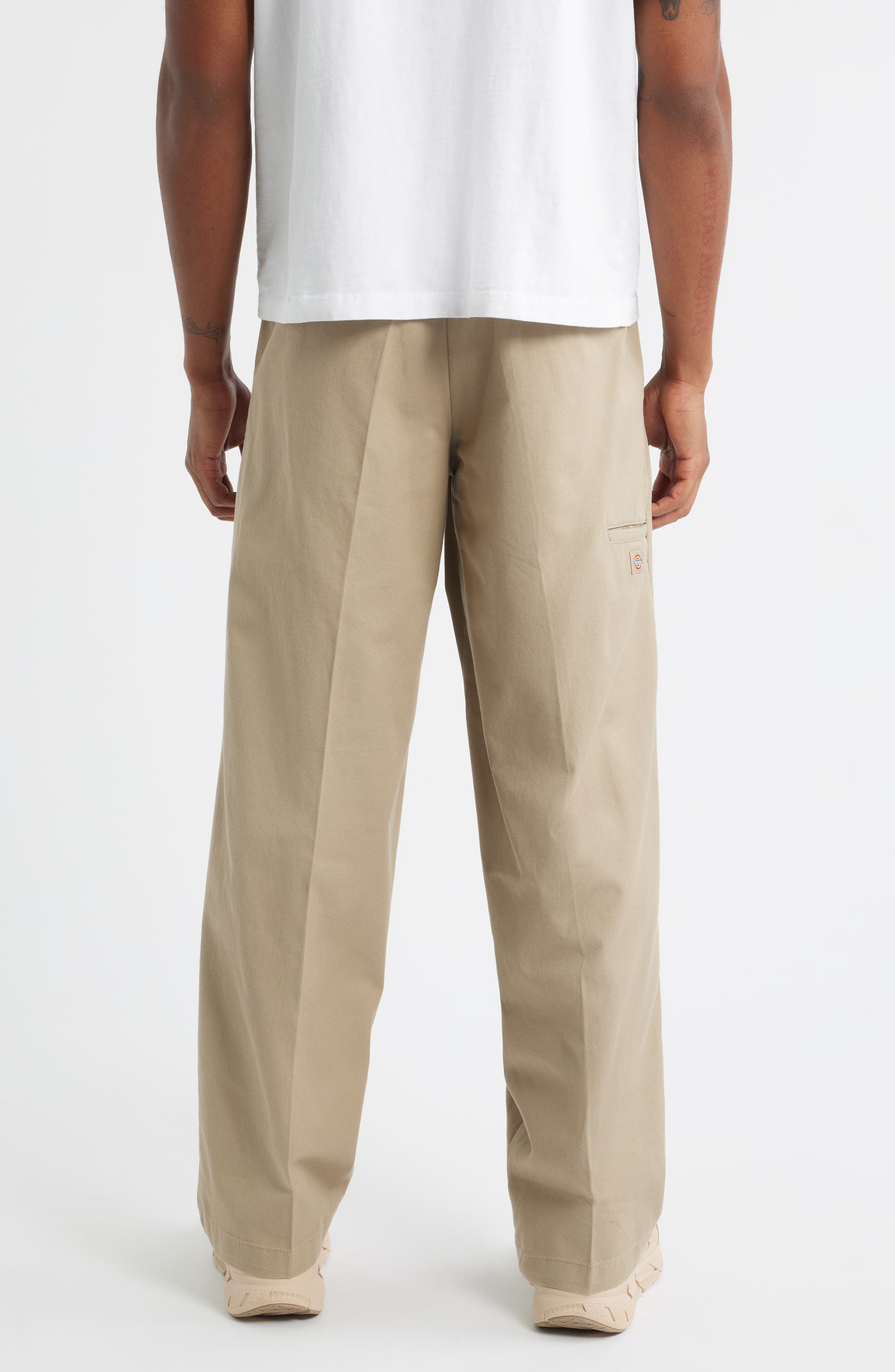 248 Flat Front Cotton Work Pants - image 2