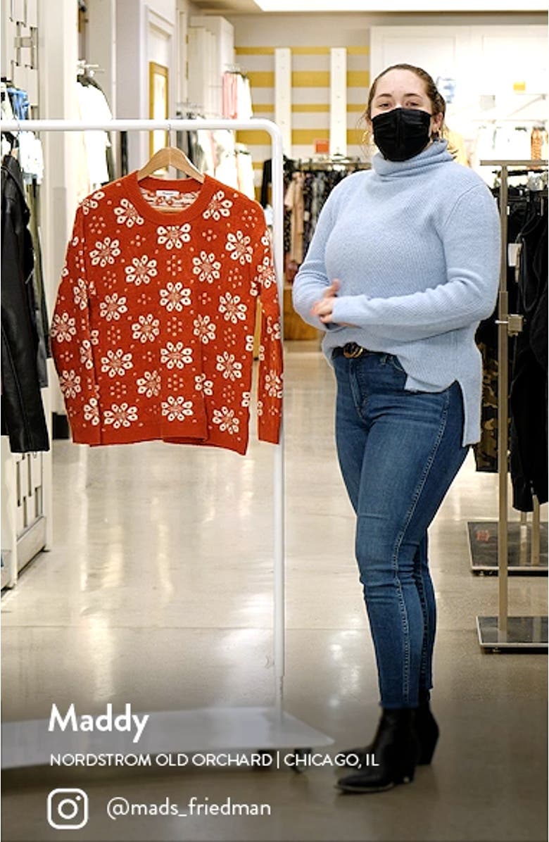 Althen Patterned Pullover Sweater, sales video thumbnail