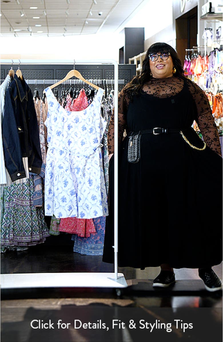 Nia Floral Drea Bubble Hem Dress, sales video thumbnail