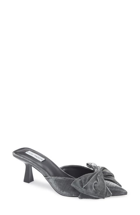 Ander Pointed Toe Kitten Heel Mule (Women)