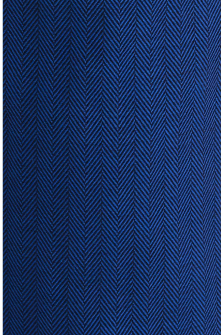 Signature Herringbone Cotton Pajama Pants, Alternate, color, TRUE BLUE