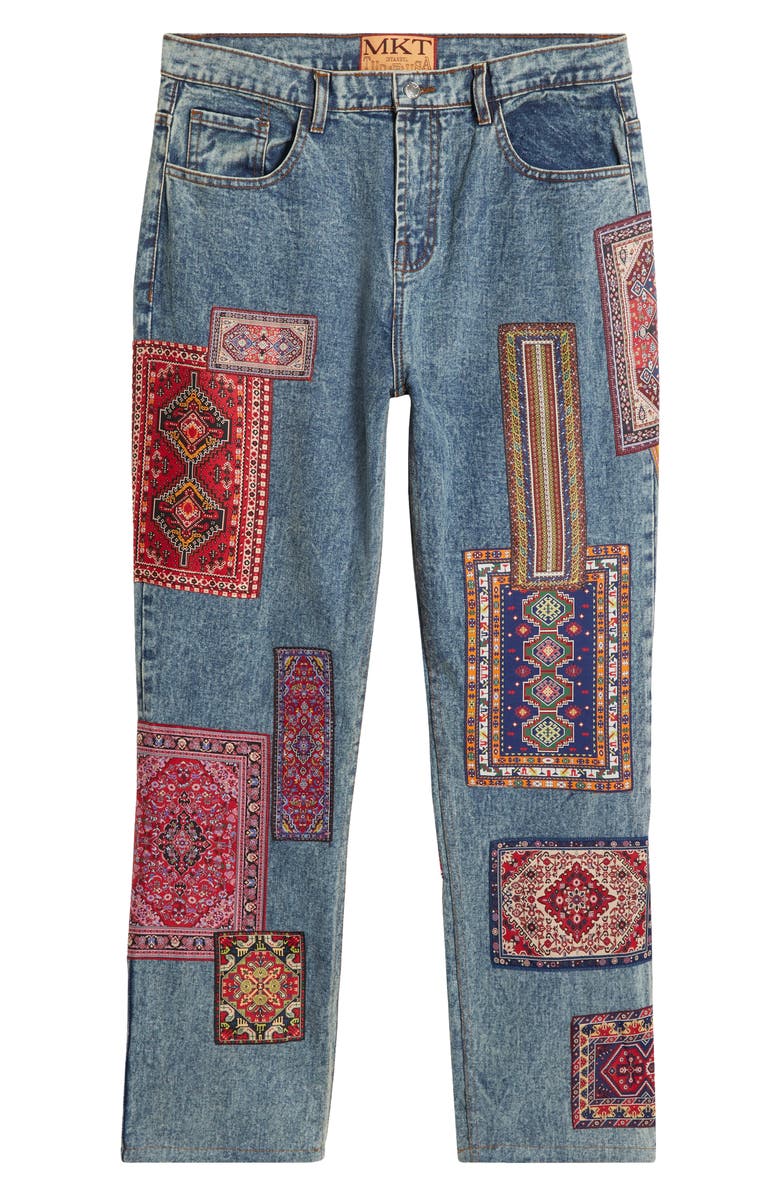 MARKET Rug Dealer Label Jeans, Alternate, color, 