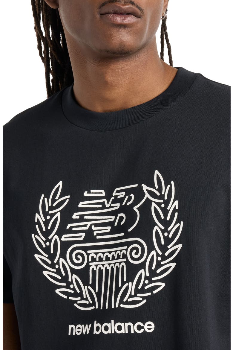x Debut Sculpture Graphic T-Shirt, Alternate, color, BLACK