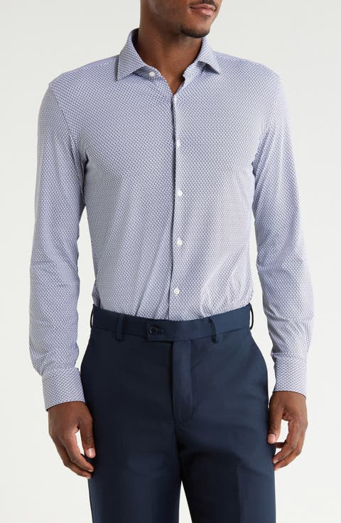 Kenno Trim Fit Performance Dress Shirt