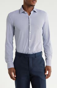 BOSS Kenno Trim Fit Performance Dress Shirt