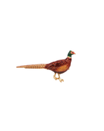 Fable England Pheasant Enamel Brooch