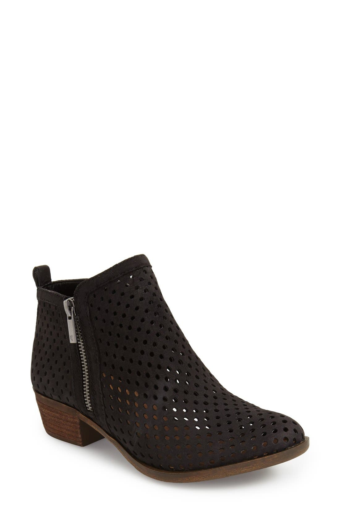 Lucky Brand 'Basel' Perforated Bootie, Main, color, 