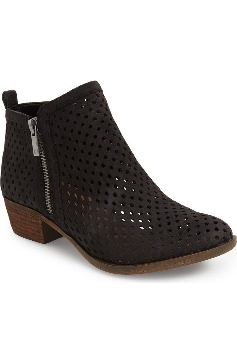 Lucky Brand 'Basel' Perforated Bootie, Main, color,