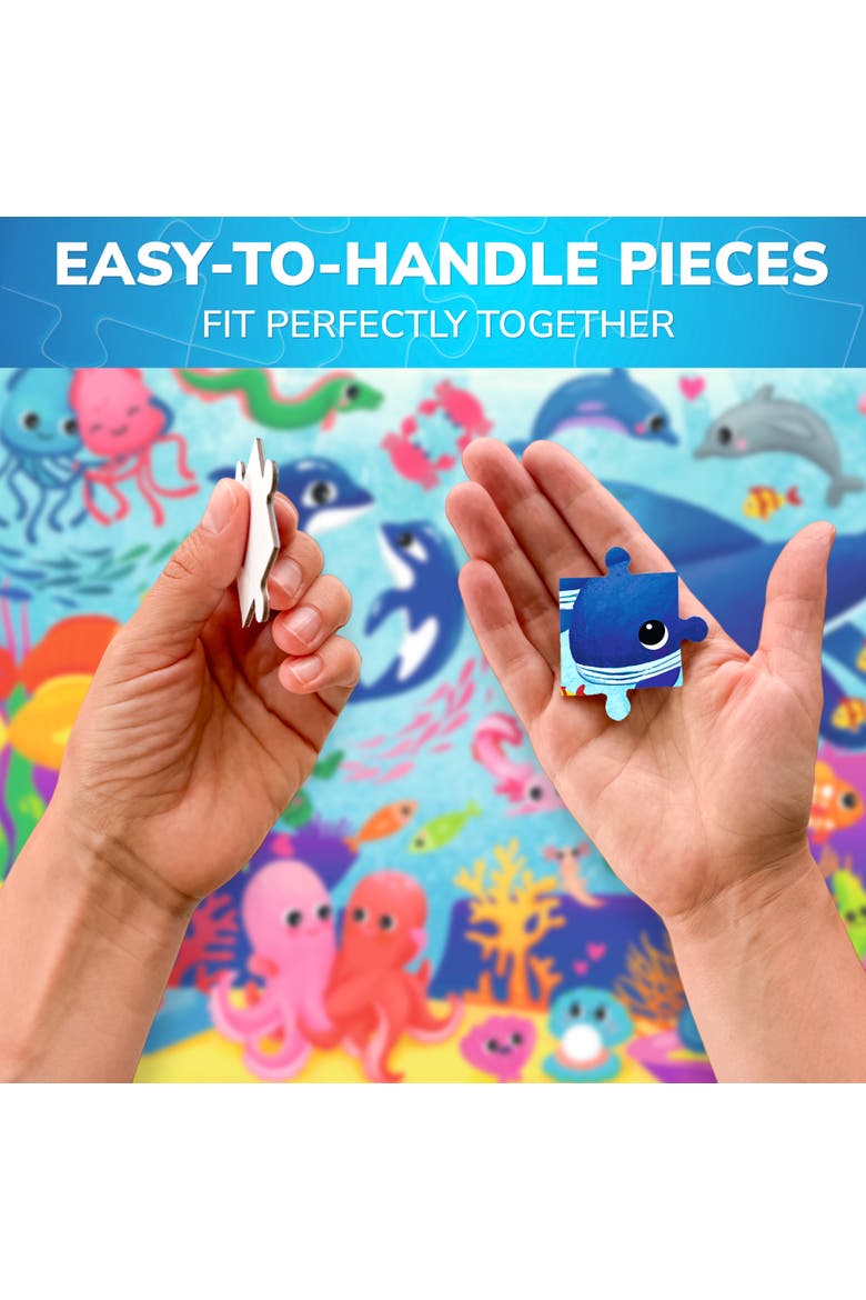60-Piece Kids Jigsaw Puzzle - Animal and Fantasy, Alternate, color, Ocean