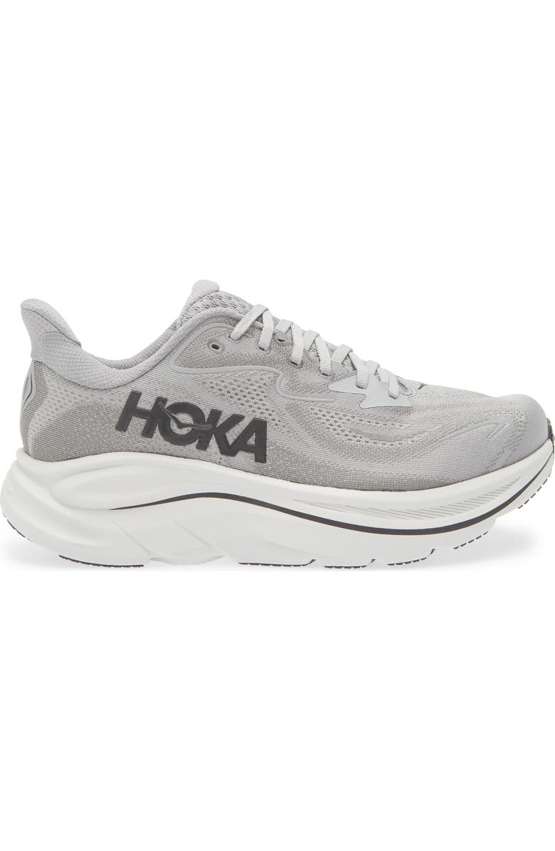 HOKA Clifton 10 Running Shoe - Wide Width Available, Alternate, color, Galactic Grey / Asteroid