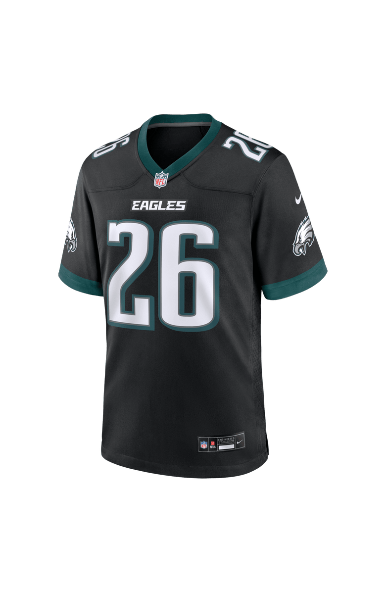 Nike Men's Nike Saquon Barkley  Black Philadelphia Eagles Alternate Game Jersey, Alternate, color, Black