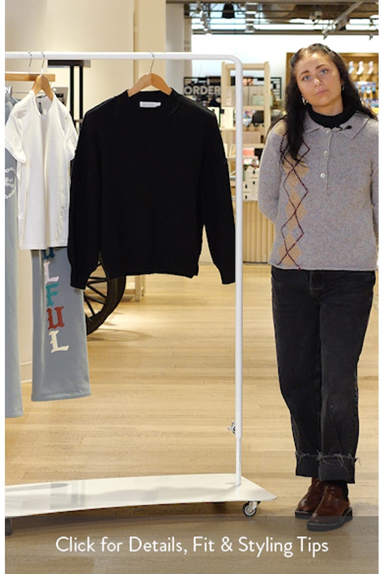 Oversize Rib Sweater video
