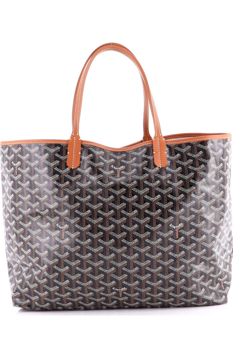 Pre-Owned Goyard Saint Louis Tote Coated Canvas PM, Alternate, color, Brown