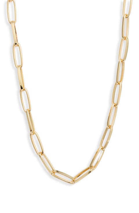 Paperclip Chain Necklace