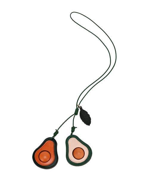 Avo Genuine Leather Botanical Fruit Charm