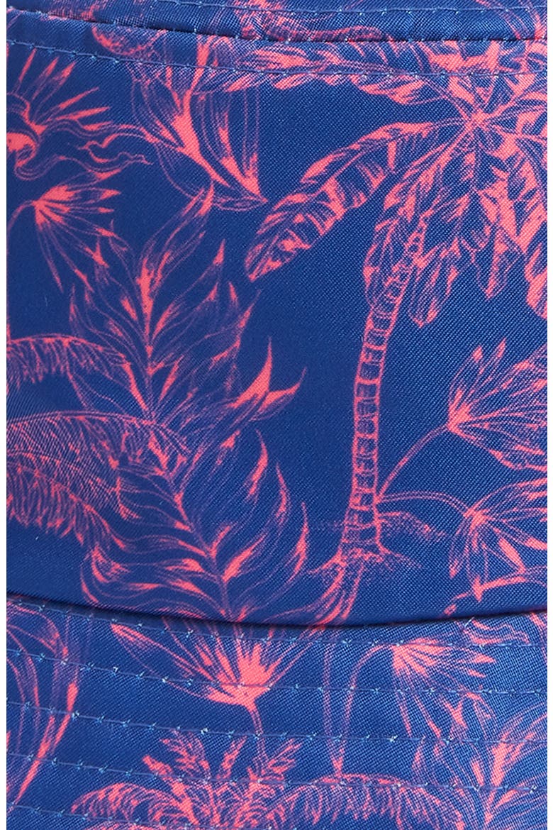 Palms Bucket Hat, Alternate, color, BLUE