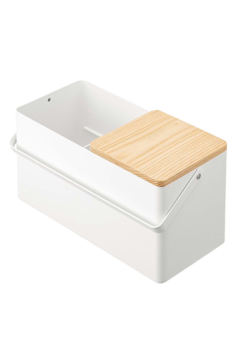 Yamazaki Makeup Organizer, Alternate, color, White