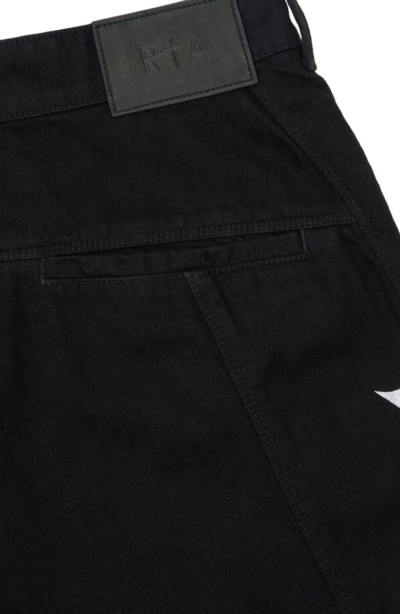 RtA Alwin Moto Pants, Alternate, color, Black