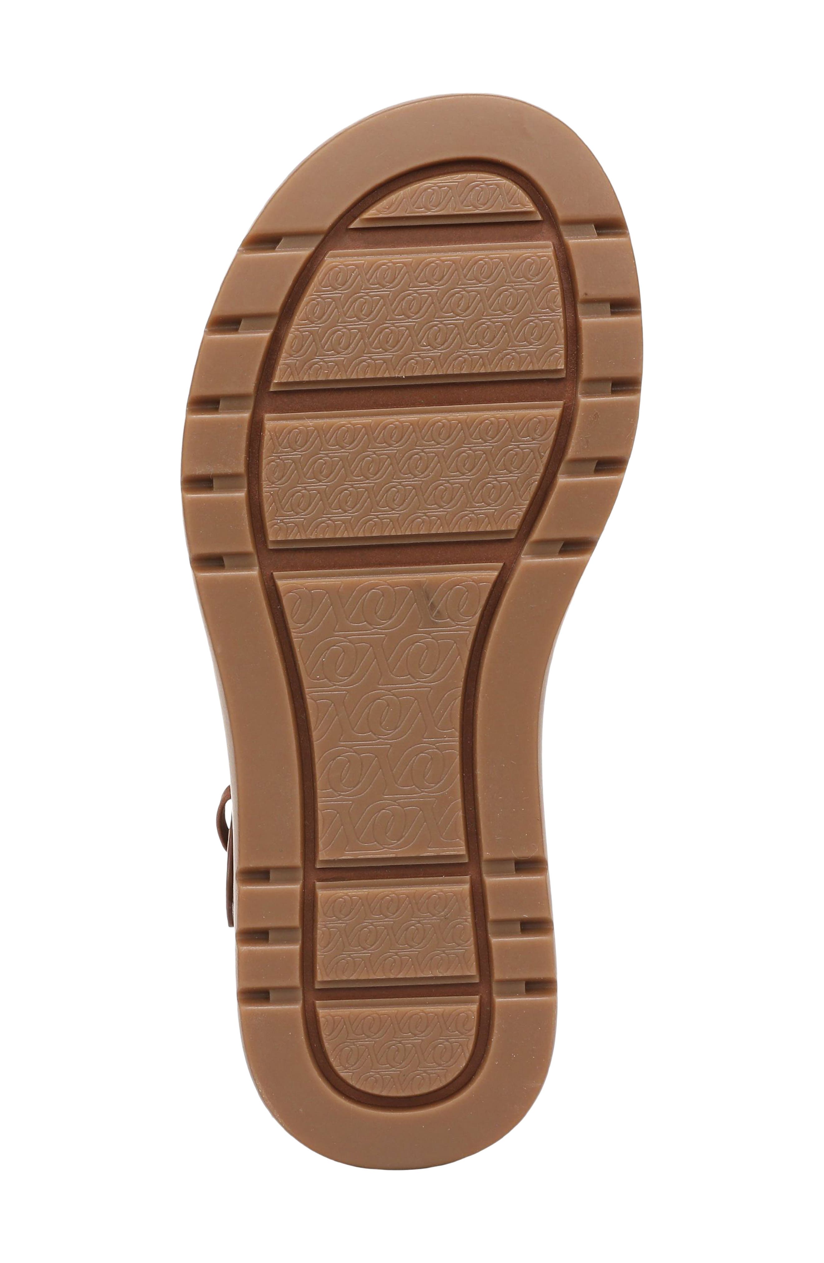 Avenue Ankle Strap Platform Sandal, Alternate, color, WALNUT WAKE