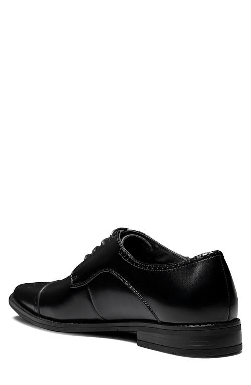 Stacy Adams Kenway Brogue Cap Toe Derby In Black
