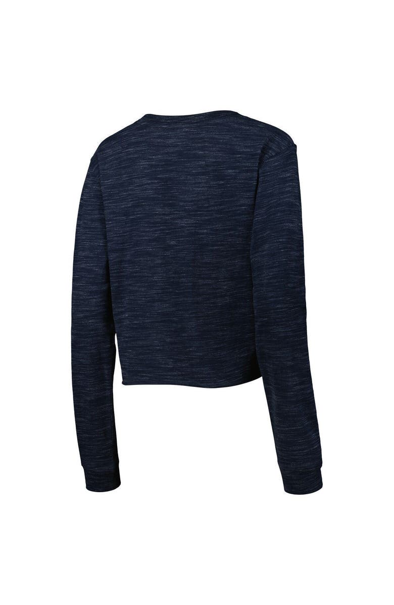 New Era Women's New Era Navy Tennessee Titans Crop Long Sleeve T-Shirt, Alternate, color, Navy