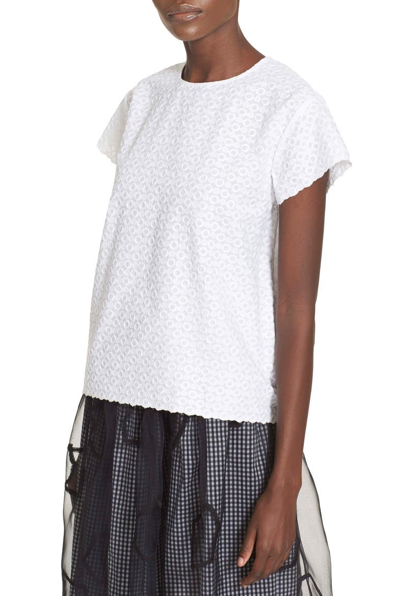 'Witter' Top, Alternate, color, WHITE