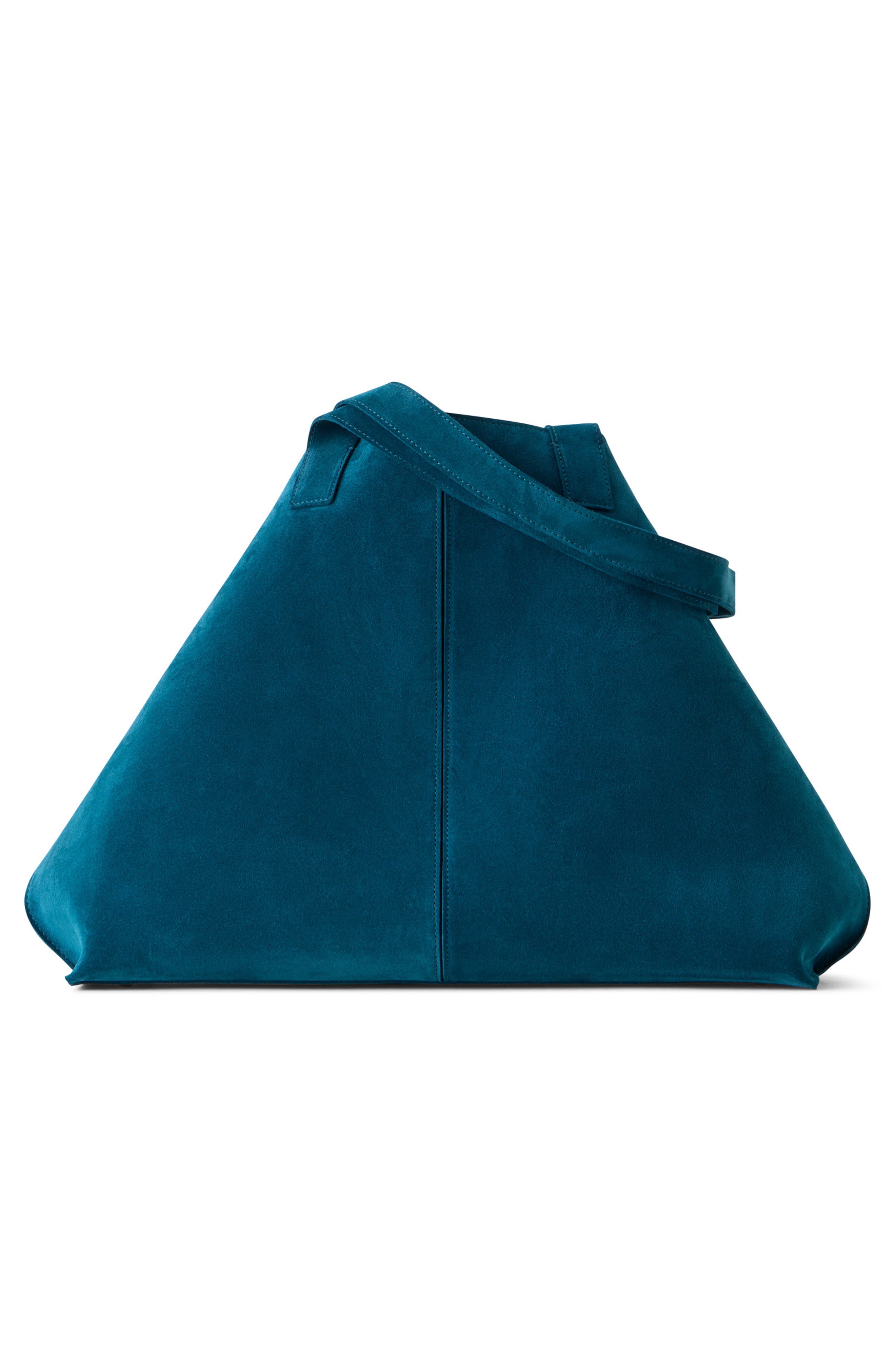 Medium AI Suede Convertible Shoulder Tote, Alternate, color, OTTANIO