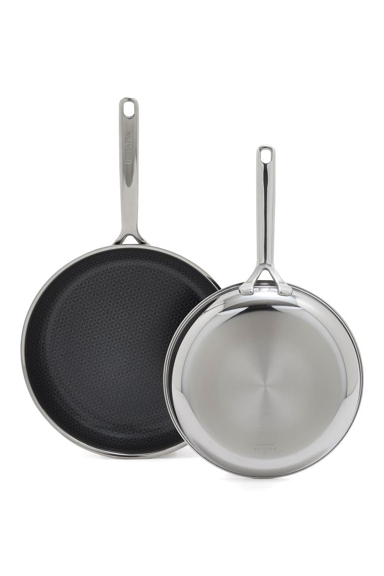 Spectra Thermobond 2-Piece Hybrid Fry Pan Set, Main, color, GREY