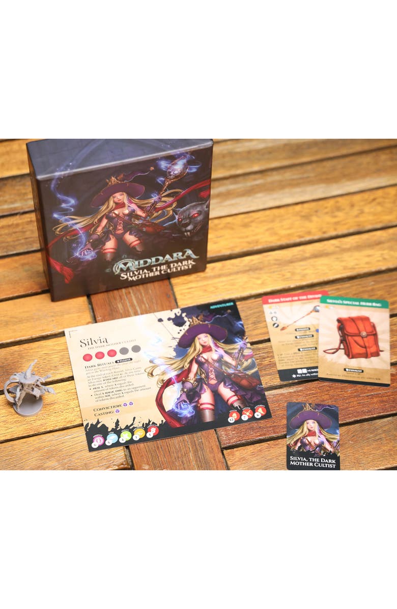 Middara Silvia, The Dark Mother Cultist, Expansion, New Adventurer Character, Alternate, color,