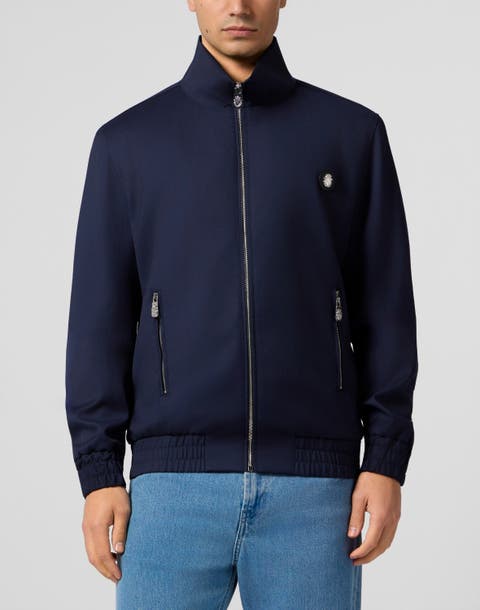 Wool Tracksuit Jacket Men