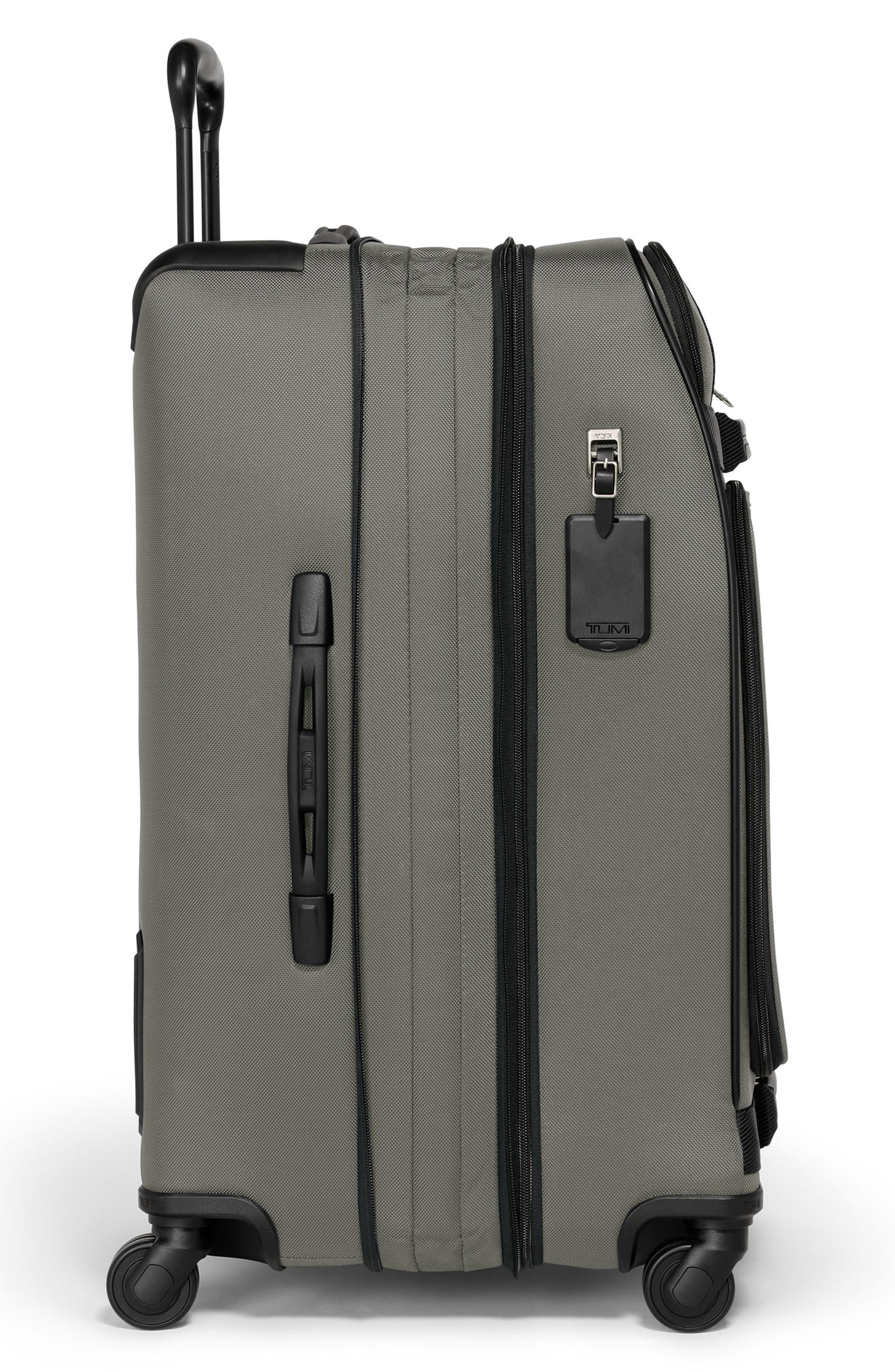 TUMI Continental Front Lid Four Wheel Spinner Suitcase, Alternate, color, Alloy