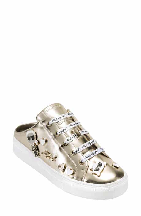 KARL LAGERFELD PARIS Cambria Platform Mule Sneaker