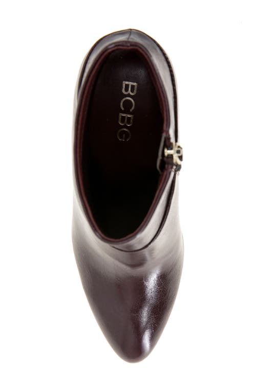 Bcbg Riverlin Bootie In Burgundy