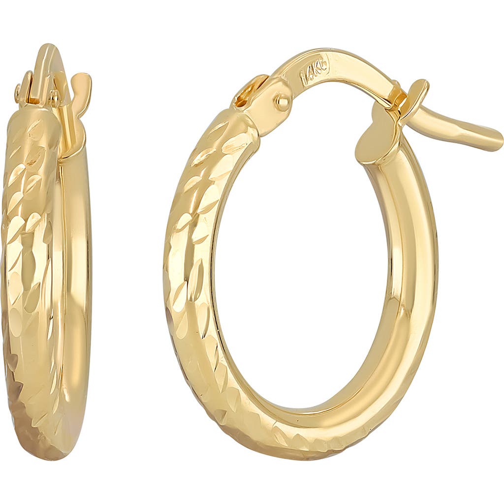 Bony Levy 14k Gold Hoop Earrings