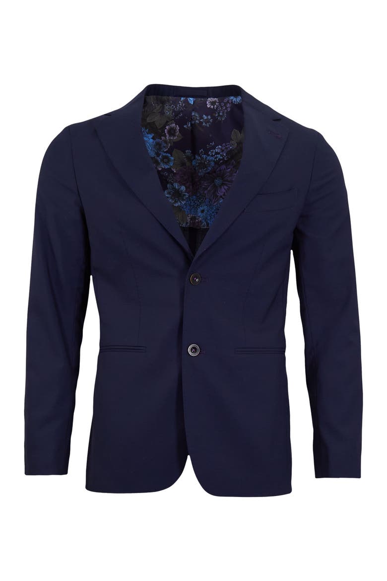 Judd Half Lined Tailored Wool Blazer, Main, color, Navy