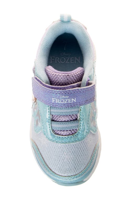Shop Josmo Kids' Disney™ Frozen Sneaker In Blue/purple