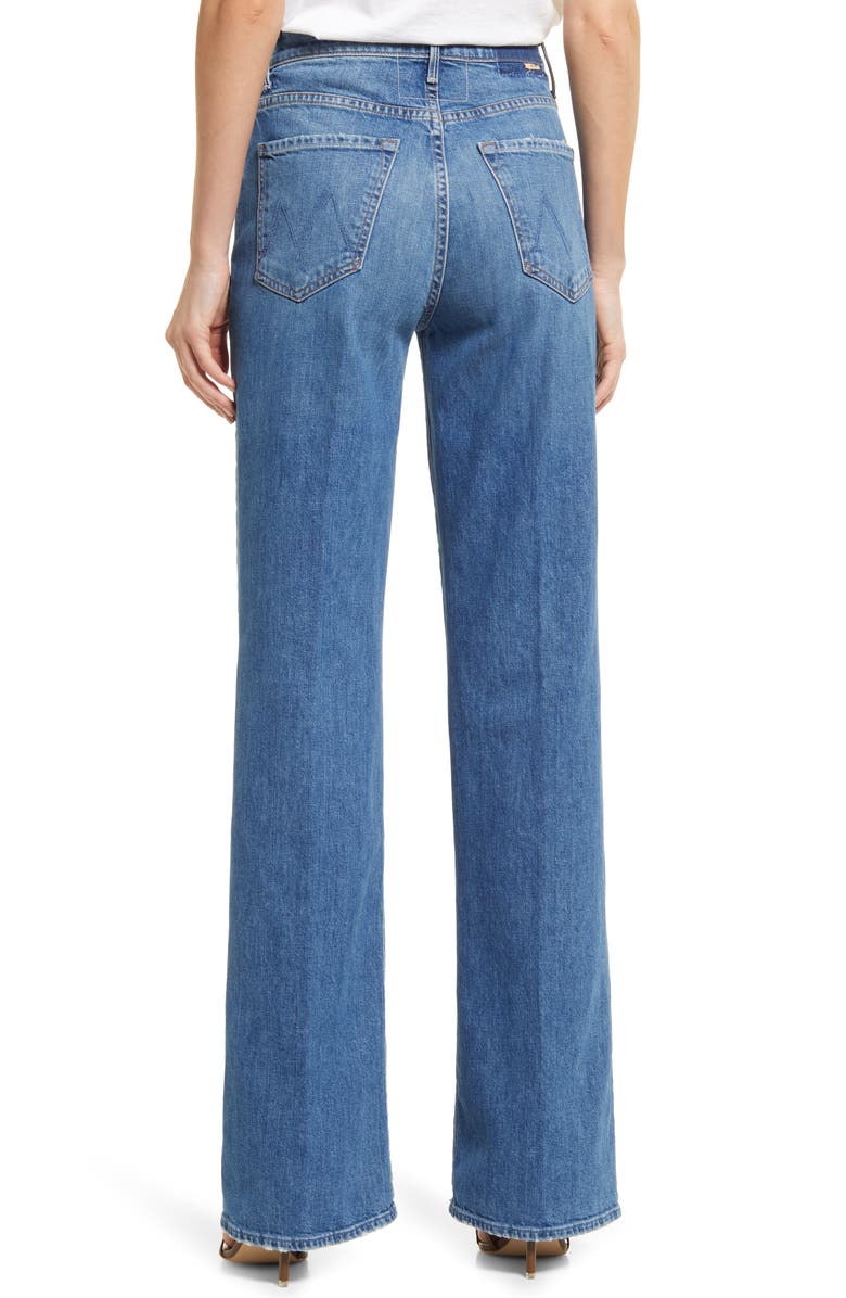 MOTHER The Maven High Waist Wide Leg Jeans, Alternate, color, 