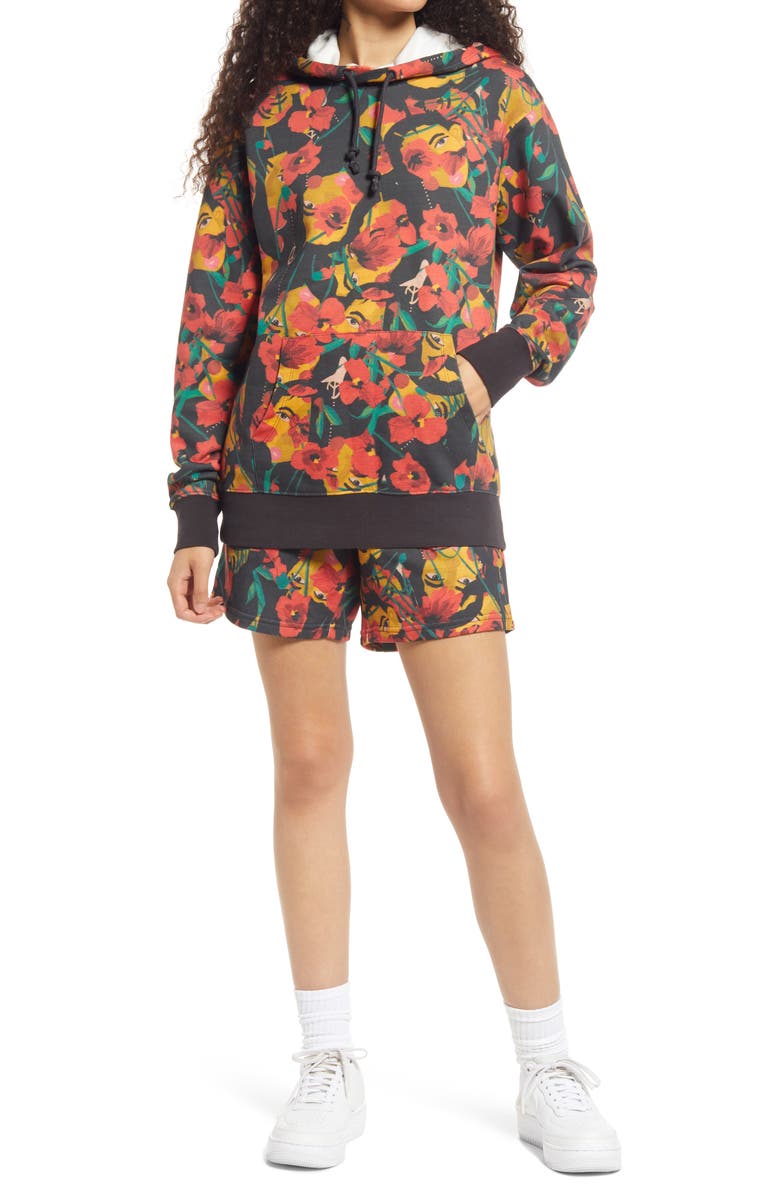 Nordstrom Cristina Martinez Gender Inclusive Graphic Fleece Hoodie, Alternate, color, 