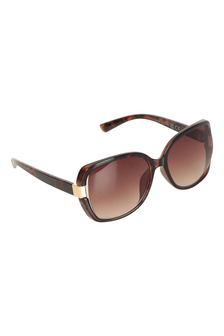 Sydney Tortoise Shell Sunglasses, Main, color, Brown