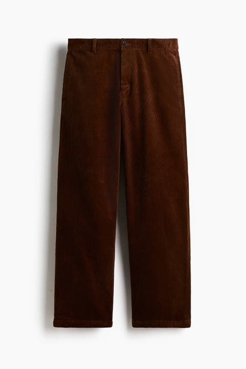 Relaxed Fit Corduroy Trousers