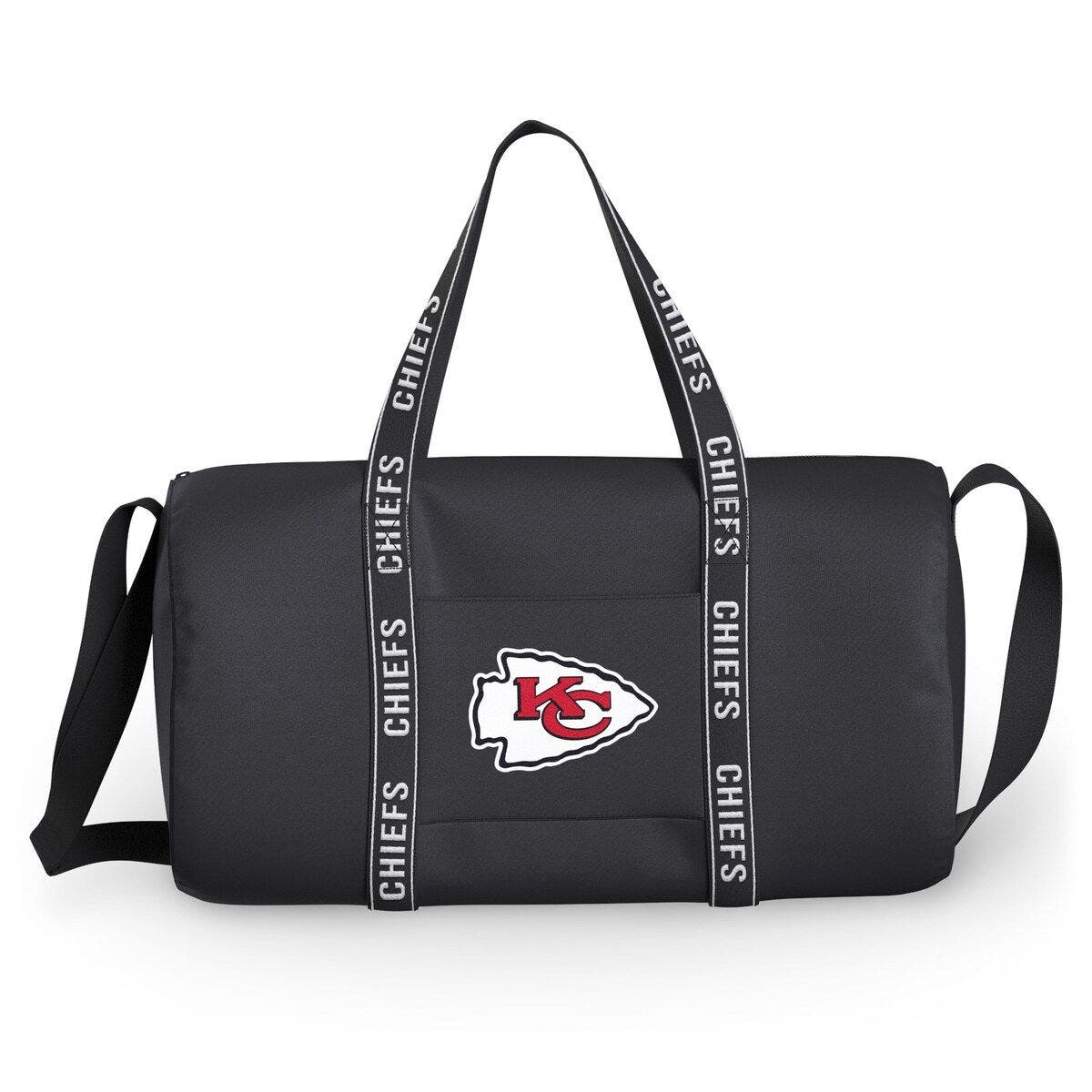 WEAR by Erin Andrews Kansas City Chiefs Gym Duffle Bag, Main, color, 