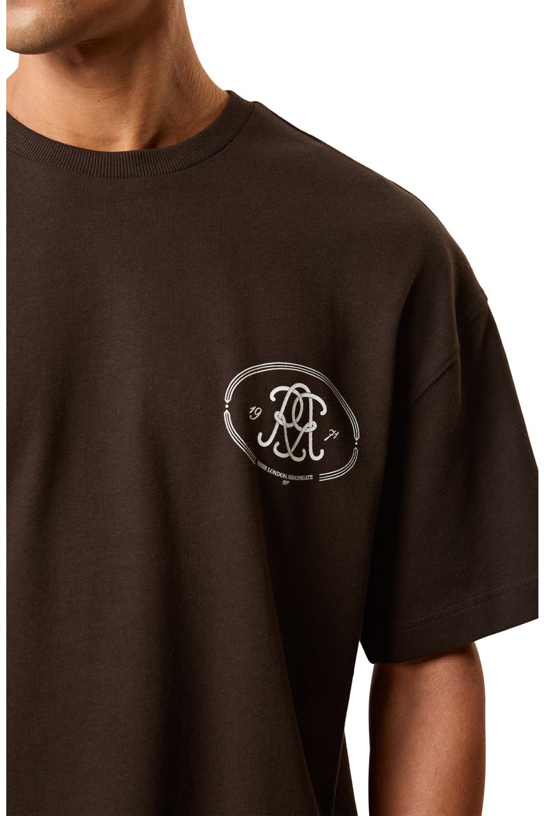 Cuthbert Graphic T-Shirt, Alternate, color, BROWN