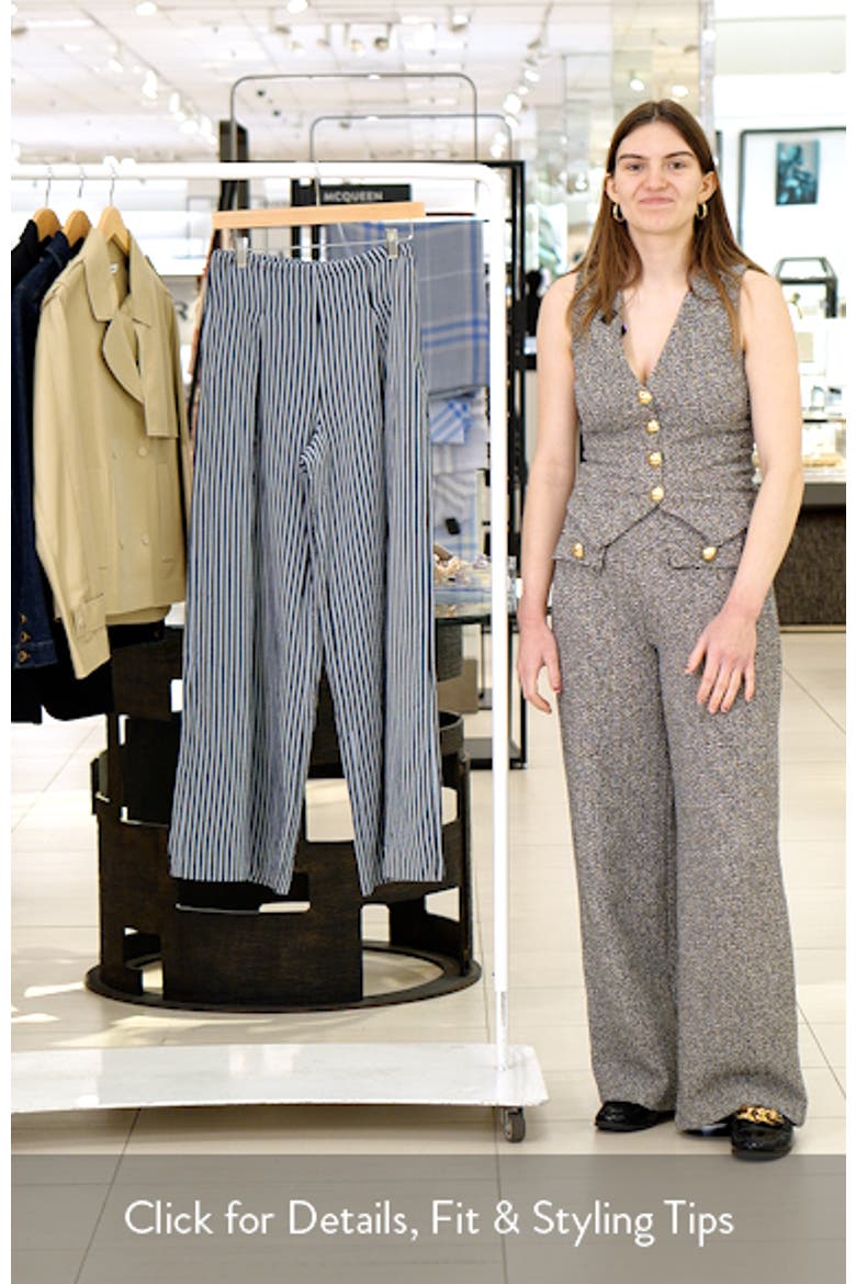 Stripe Wide Leg Pants video