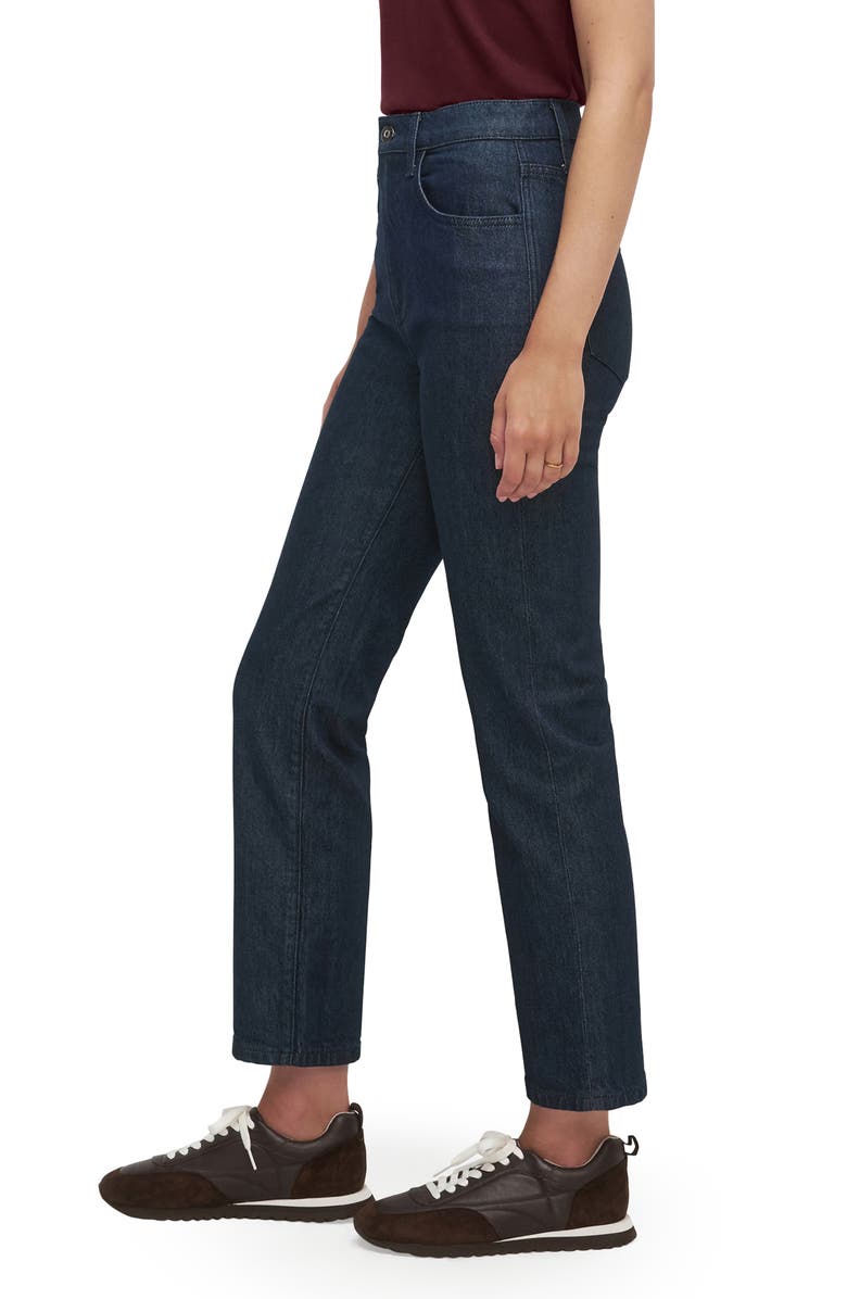Favorite Daughter The Valentina Super High Waist Ankle Straight Leg Jeans, Alternate, color, Pepper