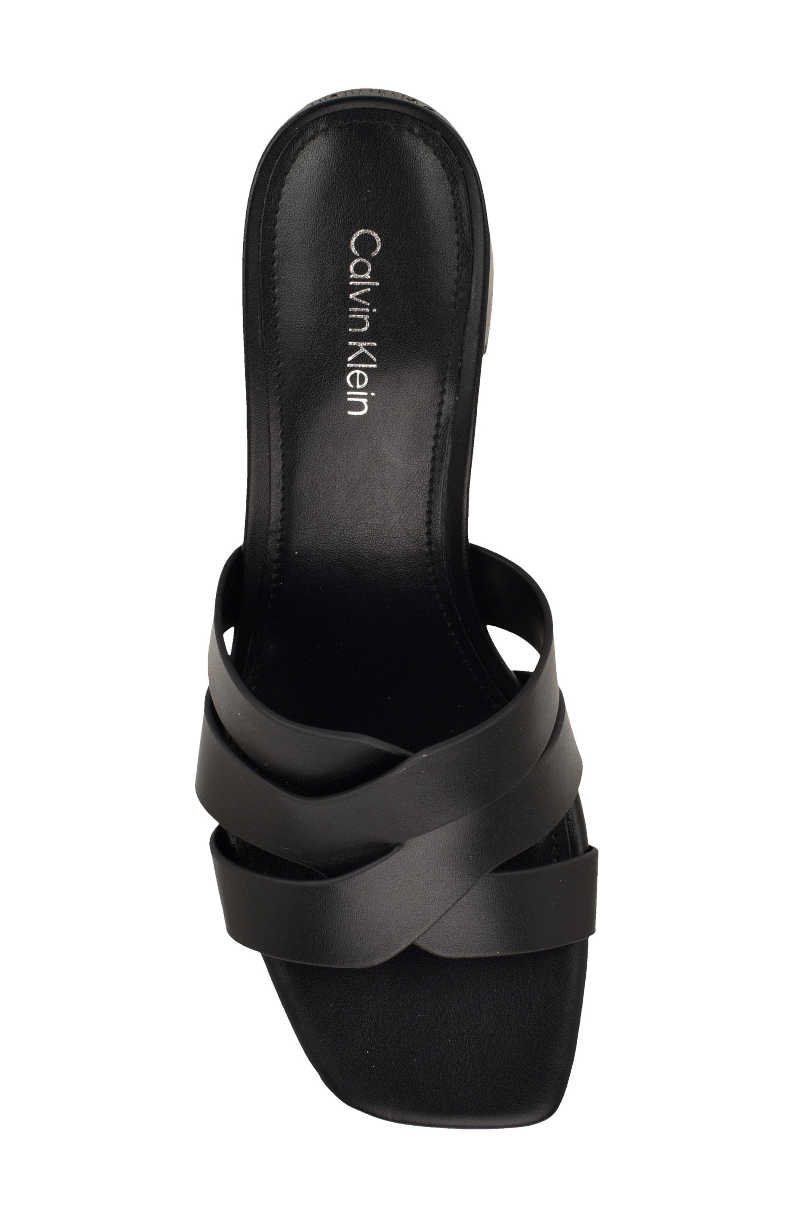 Calvin Klein Vivianna Slide Sandal, Alternate, color, Black
