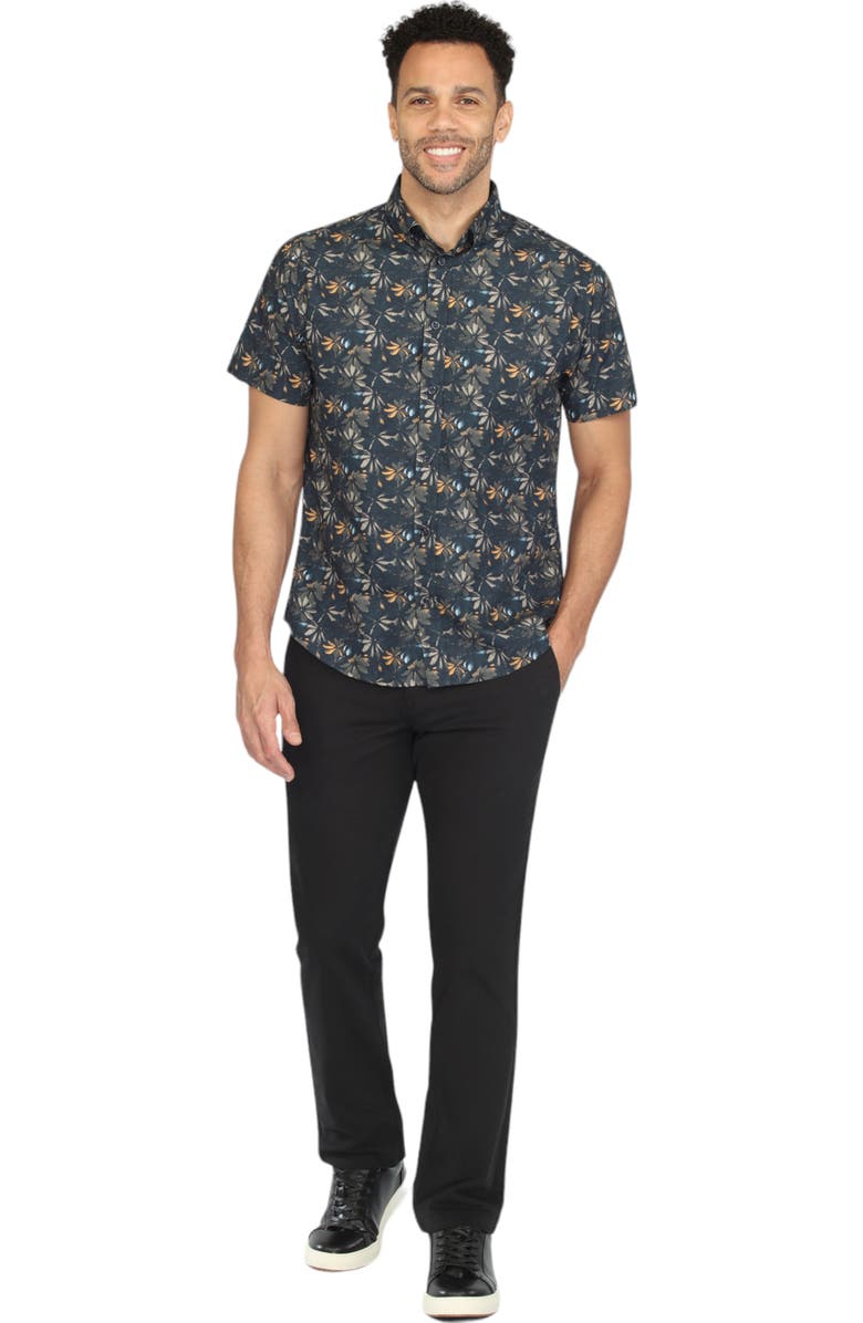 Vustra Lily Print Short Sleeve Shirt, Alternate, color,