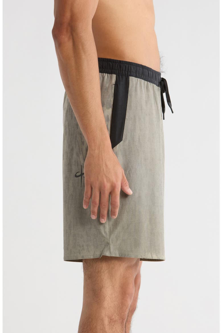 Jetty Swim Trunks, Alternate, color, CHEETAH BROWN
